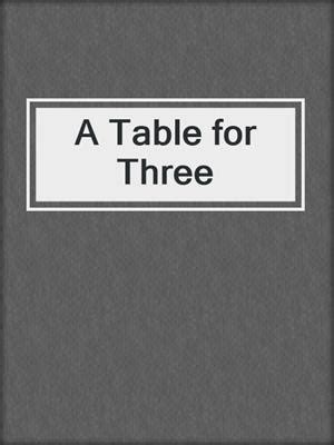 A.Table.for.Three Ebook Reader
