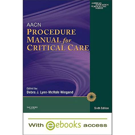 AACN Procedure Manual for Critical Care Epub