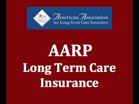 AARP's Role in Long Term Care Insurance