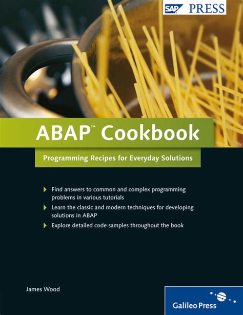ABAP Cookbook Programming Recipes for Everyday Solutions SAP ABAP Reader