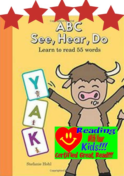 ABC See Hear Do Learn to Read 55 Words Doc