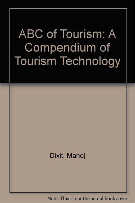 ABC of Tourism A Compendium of Tourism Terminology Kindle Editon