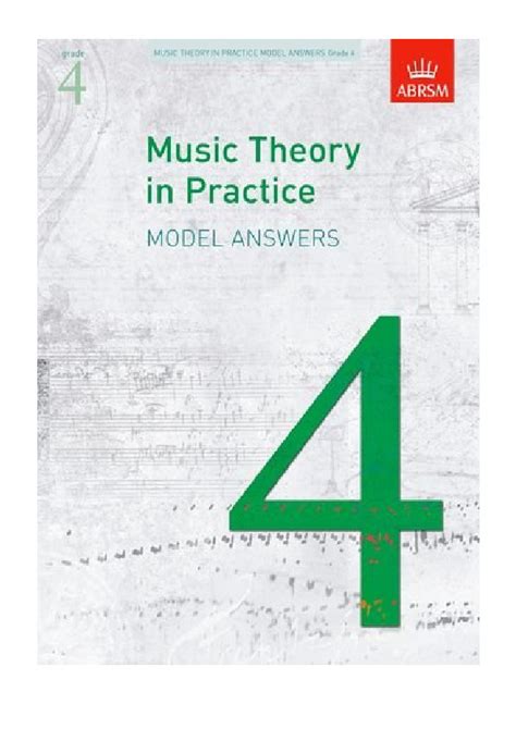 ABRSM Music Theory In Practice: Model Answers - Grade 5 Ebook Kindle Editon