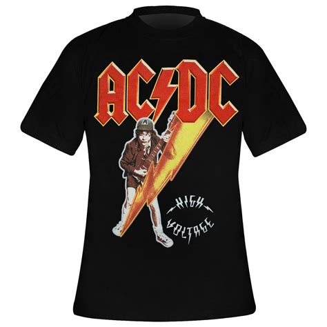 AC/DC High Voltage Shirt: A Timeless Fashion Staple for Rock Enthusiasts