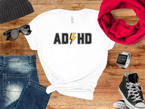 AC⚡DC ADHD T-Shirt: The Electrifying Choice for Neurodiverse Rockers