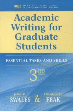 ACADEMIC WRITING FOR GRADUATE STUDENTS 3RD EDITION Ebook PDF