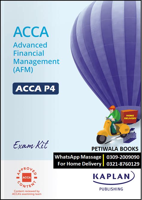 ACCA - P4 Advanced Financial Management: Revision Kit Ebook Epub