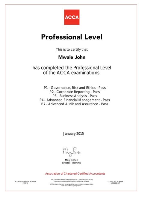 ACCA PRACTICING CERTIFICATE TRAINING RECORD EXAMPLES Ebook Kindle Editon