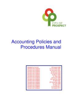 ACCOUNTING POLICIES AND PROCEDURES MANUAL FREE PDF Ebook Doc