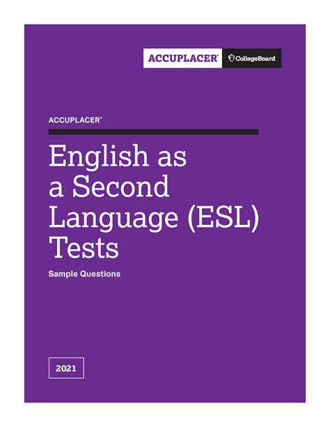 ACCUPLACER ESL LISTENING TEST ALGONQUIN COLLEGE Ebook PDF