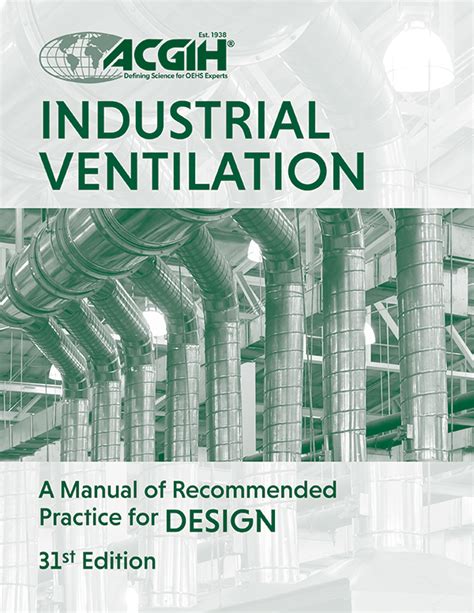 ACGIH INDUSTRIAL VENTILATION MANUAL AND TABLE 4 3 Ebook Epub