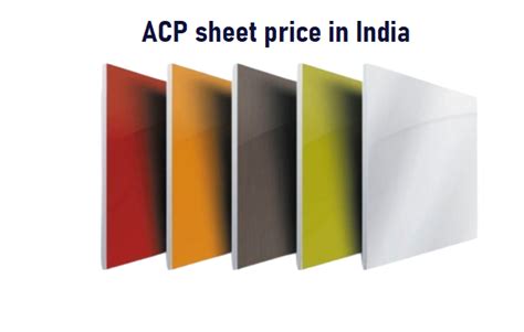 ACP Sheet Price: A Comprehensive Guide to Costs, Factors, and Value Analysis