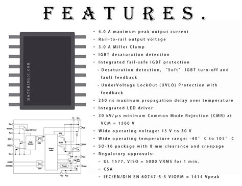 ACPL-337J-500E: Unleashing the Power of Isolation and Safety