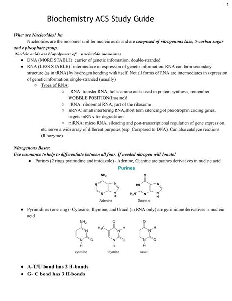 ACS STUDY GUIDE GENERAL ORGANIC AND BIOCHEMISTRY Ebook Kindle Editon