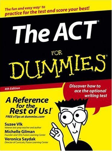 ACT For Dummies Kindle Editon