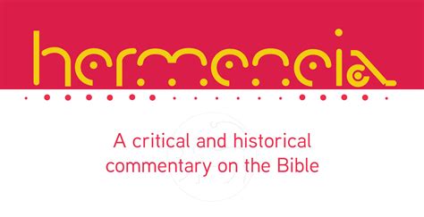 ACTS A Commentary Hermeneia A Critical and Historical Commentary on the Bible Reader