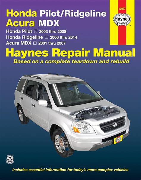 ACURA MDX SERVICE MANUAL DOWNLOAD Ebook PDF