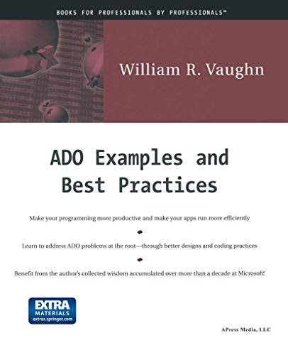 ADO Examples and Best Practices Epub