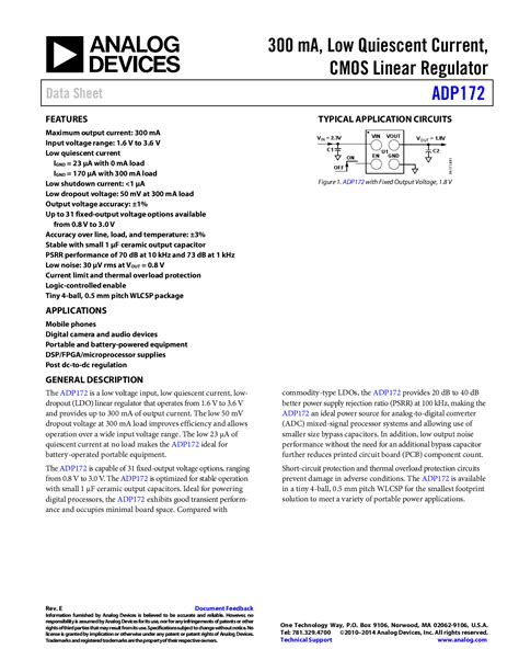 ADP172ACBZ-1.8-R7: The Ultimate Guide to Everything You Need to Know