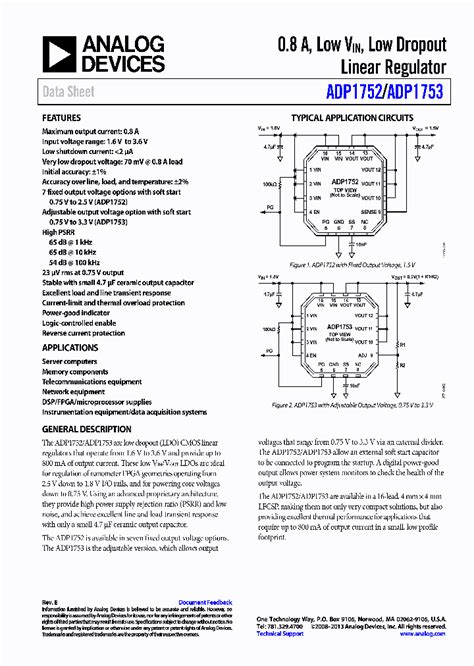 ADP1752ACPZ-1.2-R7: A Comprehensive Guide to Maximizing Performance and Efficiency