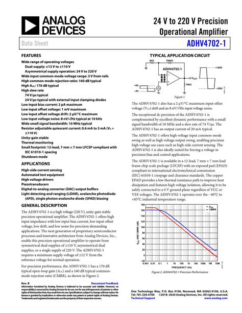 ADP2164ACPZ-R7: The Ultimate Precision Operational Amplifier for Demanding Applications