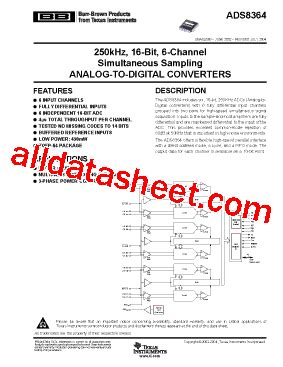 ADS8364Y/2K: The Ultimate Guide to 16-Bit, 2Ksps Analog-to-Digital Converter