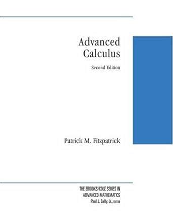 ADVANCED CALCULUS FITZPATRICK SOLUTIONS MANUAL FREE Ebook Reader