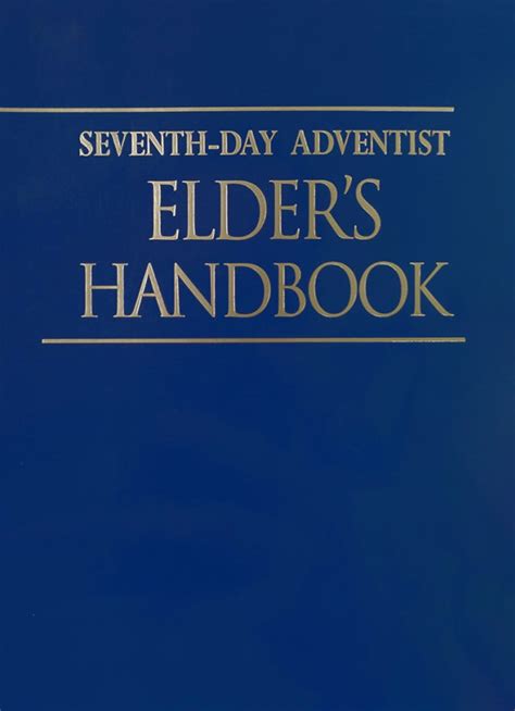 ADVENTIST ELDERS HANDBOOK Ebook Epub
