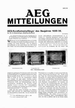 AEG MITTEILUNGEN 1922 PDF