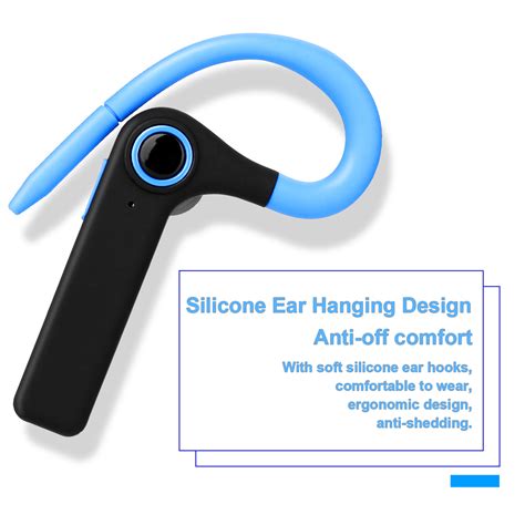 AGPtek Bluetooth Headset Flexible Standby Reader