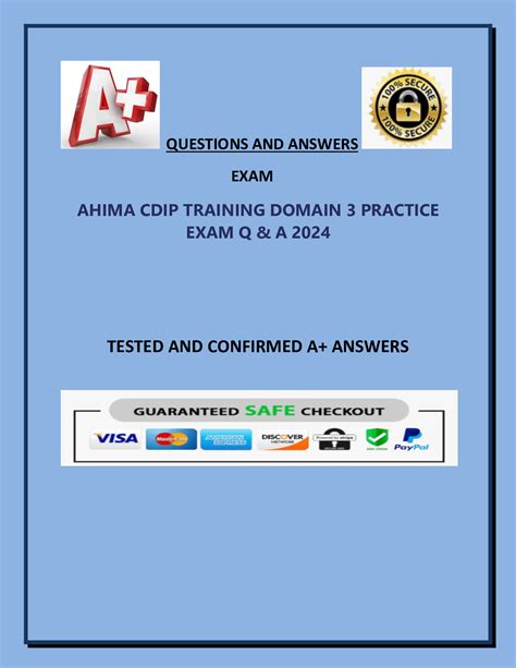 AHIMA CDIP EXAM MOCK TEST Ebook PDF