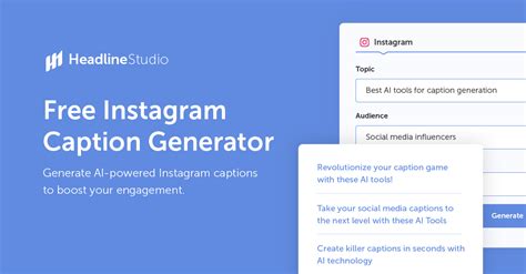 AI Instagram Caption Generator: 5 Ways to Hook Your Followers