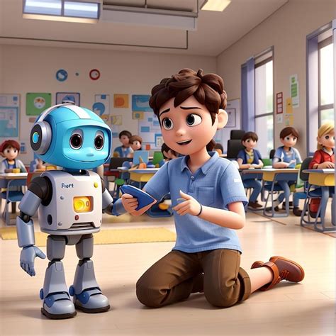 AI Robot Pets: A Virtual Friend in the Digital Classroom