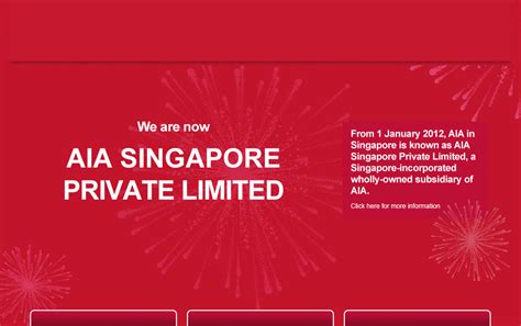 AIA Singapore Pte Ltd: A Comprehensive Guide