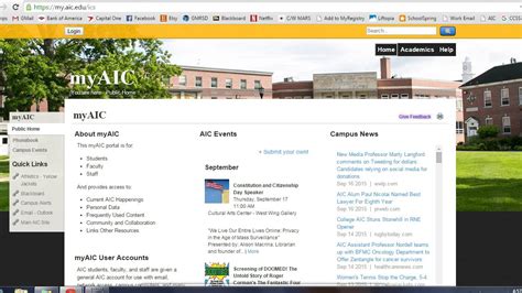 AIC Student Portal