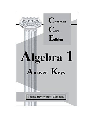 ALGEBRA 1 TROPICAL WORKBOOK ANSWER KEY Ebook Epub