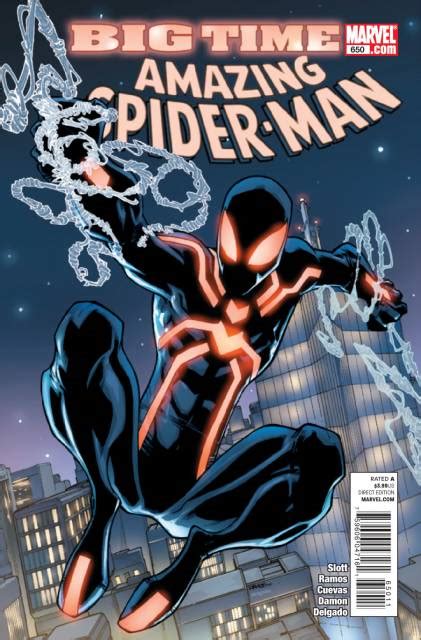 AMAZING SPIDER-MAN 648 BIG TIME PART ONE NEW COSTUME VARIANT EDITION Reader