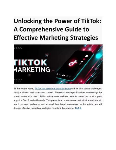 AMB's Official TikTok: Unlocking the Power of Social Media for Business