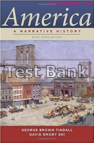 AMERICA A NARRATIVE HISTORY TINDALL 9TH EDITION PDF BOOK Reader