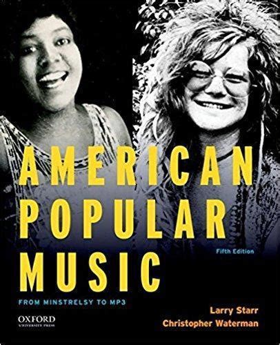 AMERICAN POPULAR MUSIC   FROM MINSTRELSY TO MP3 PDFLARRY STARR Reader