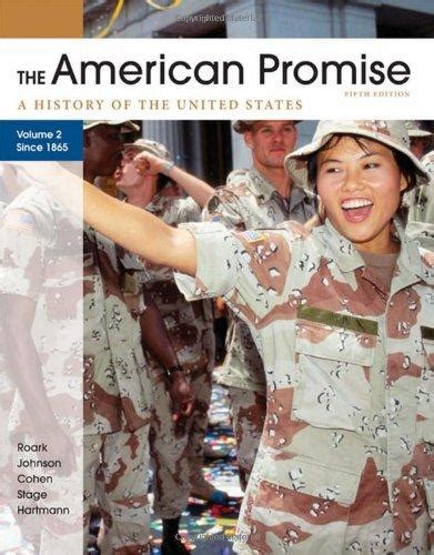 AMERICAN PROMISE 5TH EDITION VOLUME 2 Ebook Reader