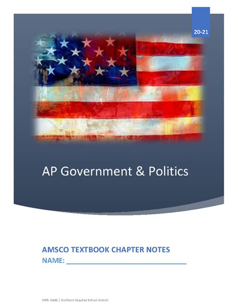 AMSOCA Gov AP Gov: A Comprehensive Guide for Students and Teachers