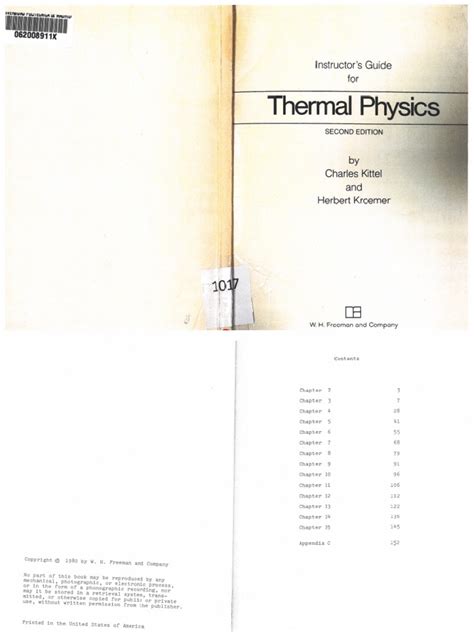 AN INTRODUCTION TO THERMAL PHYSICS SOLUTIONS MANUAL Ebook Doc