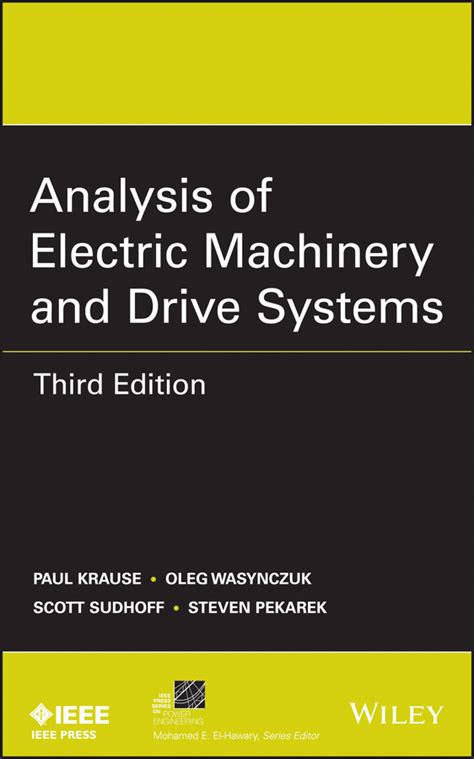 ANALYSIS OF ELECTRIC MACHINERY AND DRIVE SYSTEMS SOLUTION MANUAL Ebook Kindle Editon