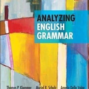 ANALYZING ENGLISH GRAMMAR 7TH EDITION Ebook PDF