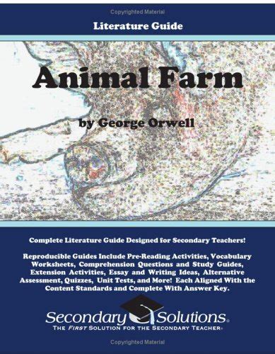 ANIMAL FARM LITERATURE GUIDE SECONDARY SOLUTIONS ANSWERS Ebook Reader