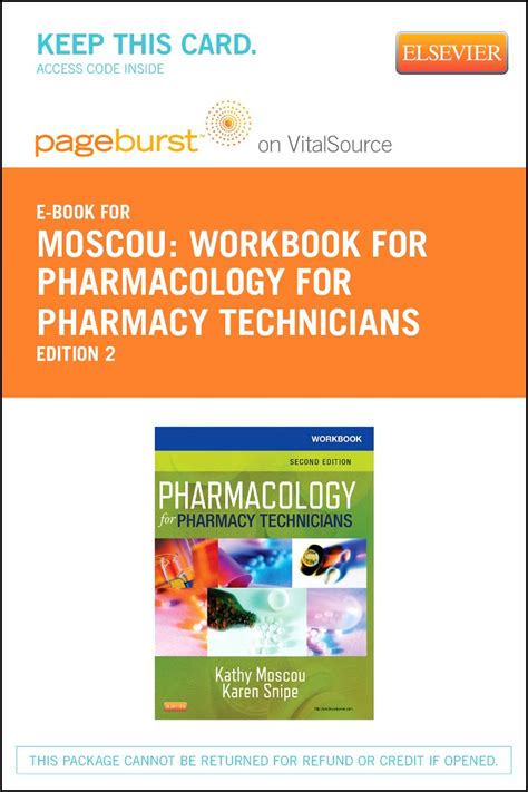 ANSWER KEY FOR PHARMACOLOGY FOR PHARMACY TECHNICIANS Ebook PDF