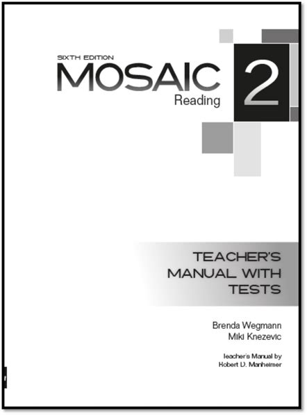 ANSWERS MOSAIC 2 WRITING SIXTH EDITION Ebook PDF
