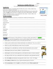 ANSWERS TO INTRODUCTION TO SOLUBILITY PHET LAB Ebook Doc