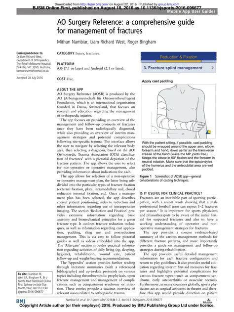AO Reference Surgery: A Comprehensive Guide